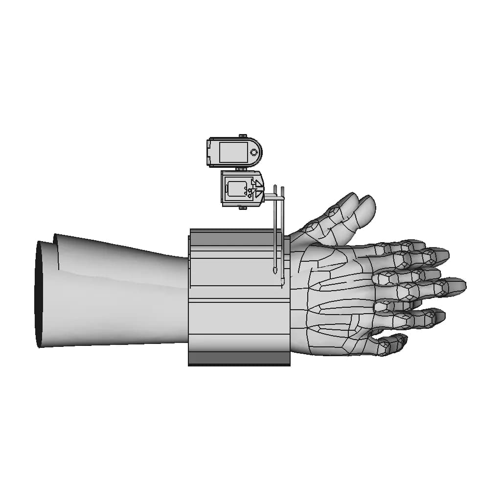 Oximeter + Bp Monitoring Device - Standard Mechanical Component_0_0_degree_snapshot