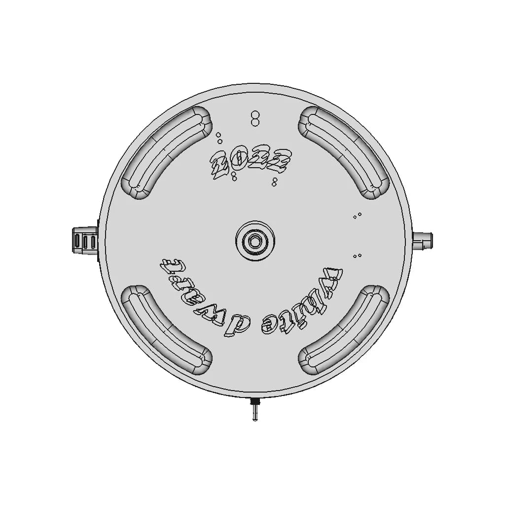 Diy 360° Electric Rotating Turntable/ 3D Printing | High-Quality CAD Model_90_0_degree_snapshot