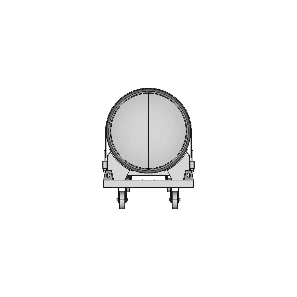 Cryogenic Cylinder For Lox, Lar, Lin | High-Quality CAD Model_0_90_degree_snapshot