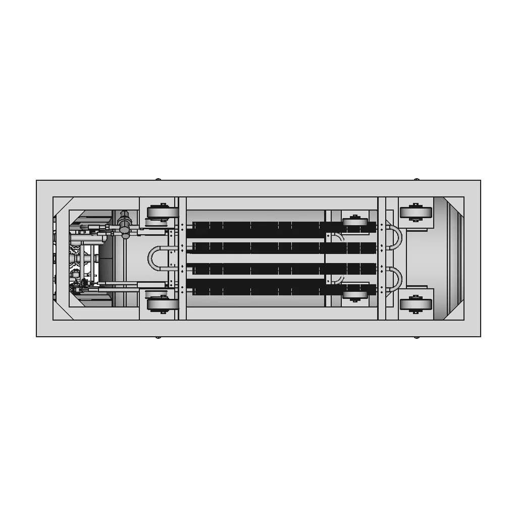 Cryogenic Cylinder For Lox, Lar, Lin | High-Quality CAD Model_90_0_degree_snapshot