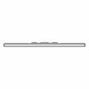 Counting Chamber - Neubauer (Representational) - Downloadable CAD Representation_0_270_degree_snapshot
