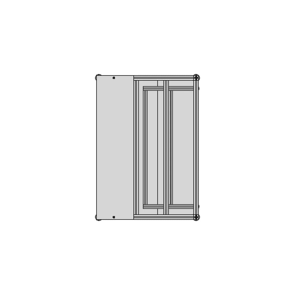 Aluminum Profile Assembly Table - Standard Mechanical Component_270_0_degree_snapshot