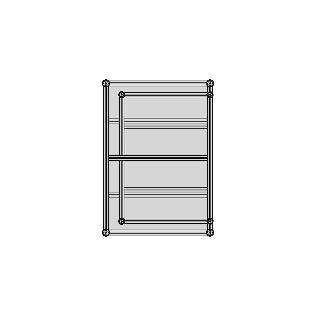 Aluminum Profile Assembly Table - Standard Mechanical Component_90_0_degree_snapshot
