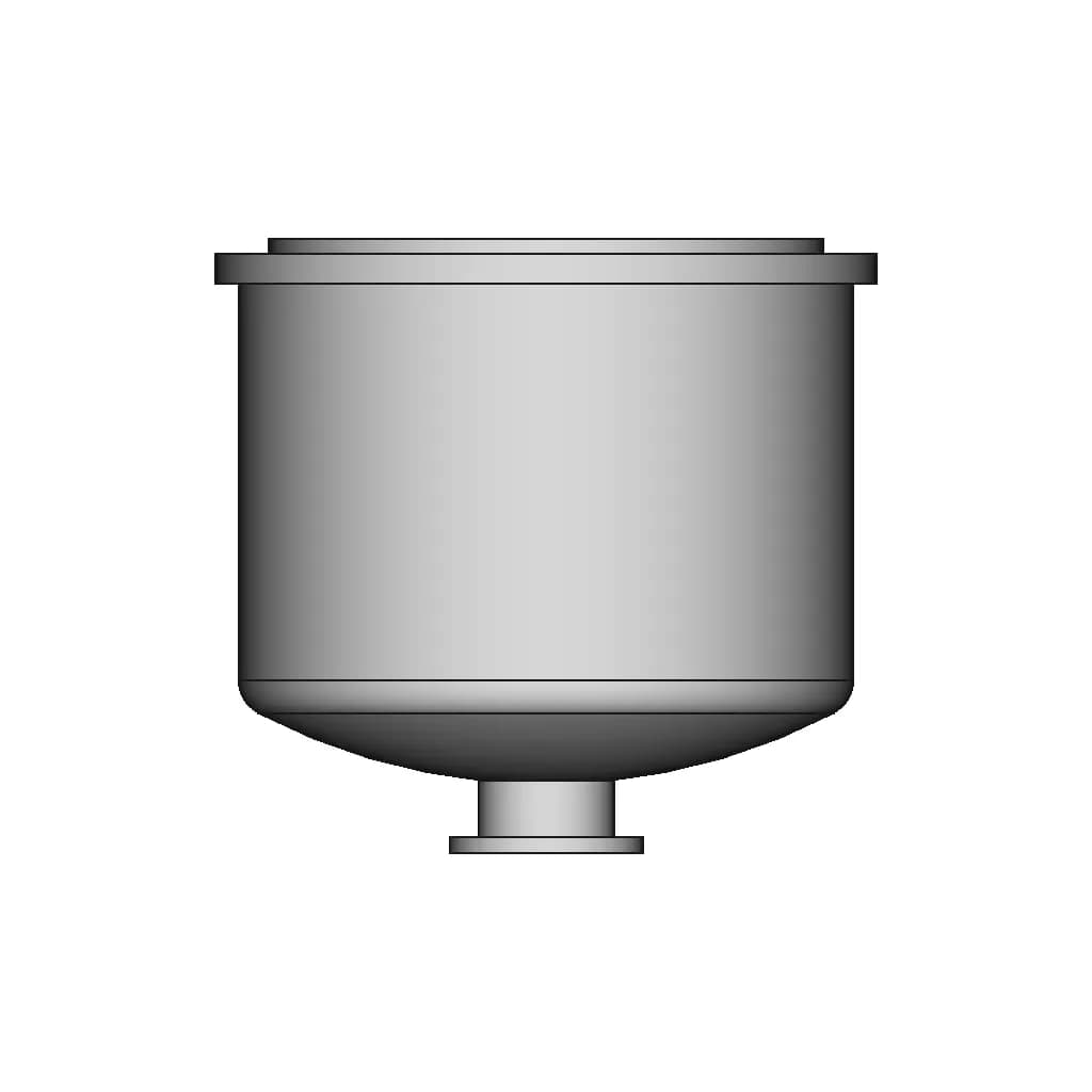 Pharmaceutical Mixing Vessel With Two Rotors - Standard Mechanical Component_0_0_degree_snapshot