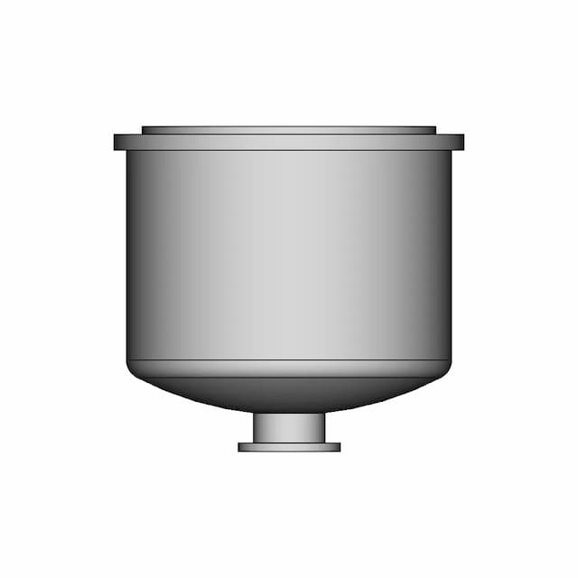 Pharmaceutical Mixing Vessel With Two Rotors - Standard Mechanical Component