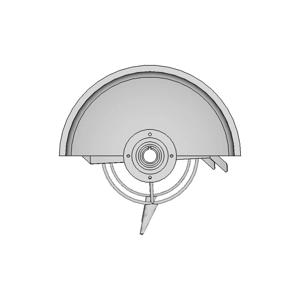 Pharmaceutical Mixing Vessel With Two Rotors - Standard Mechanical Component_90_0_degree_snapshot
