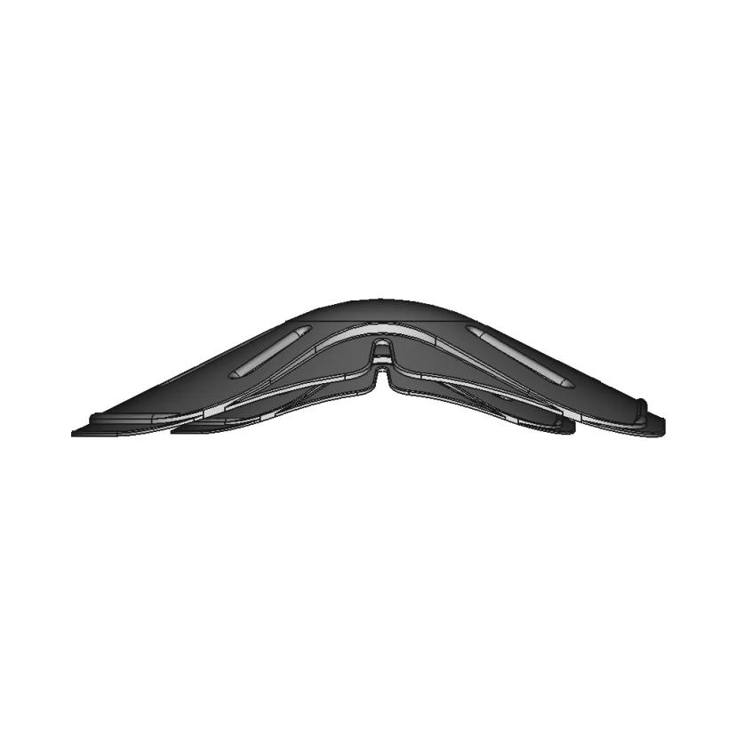 Plastic Part Of The Knee Pads | 3D Engineering Design File