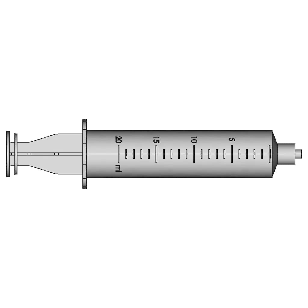 Syringe 20 Ml With Thread | High-Quality CAD Model_0_0_degree_snapshot