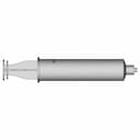 Syringe 20 Ml With Thread | High-Quality CAD Model_90_0_degree_snapshot