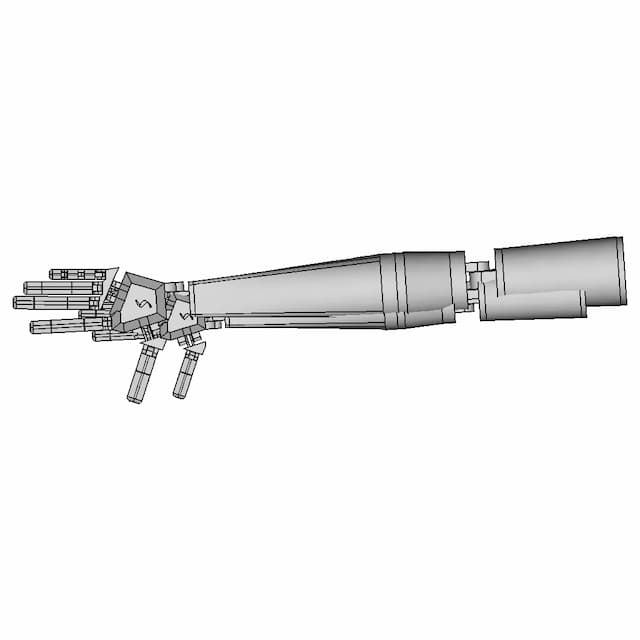 Human Bionic Arm Base Design | 3D Engineering Design File