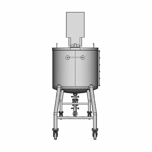 Containers / Tangki Mixer Capacity 50 Liter Sus 316 - Downloadable CAD Representation