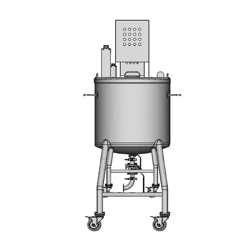 Containers / Tangki Mixer Capacity 50 Liter Sus 316 - Downloadable CAD Representation_0_270_degree_snapshot
