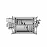 Ribbon Mixer Machine - Standard Mechanical Component_270_0_degree_snapshot
