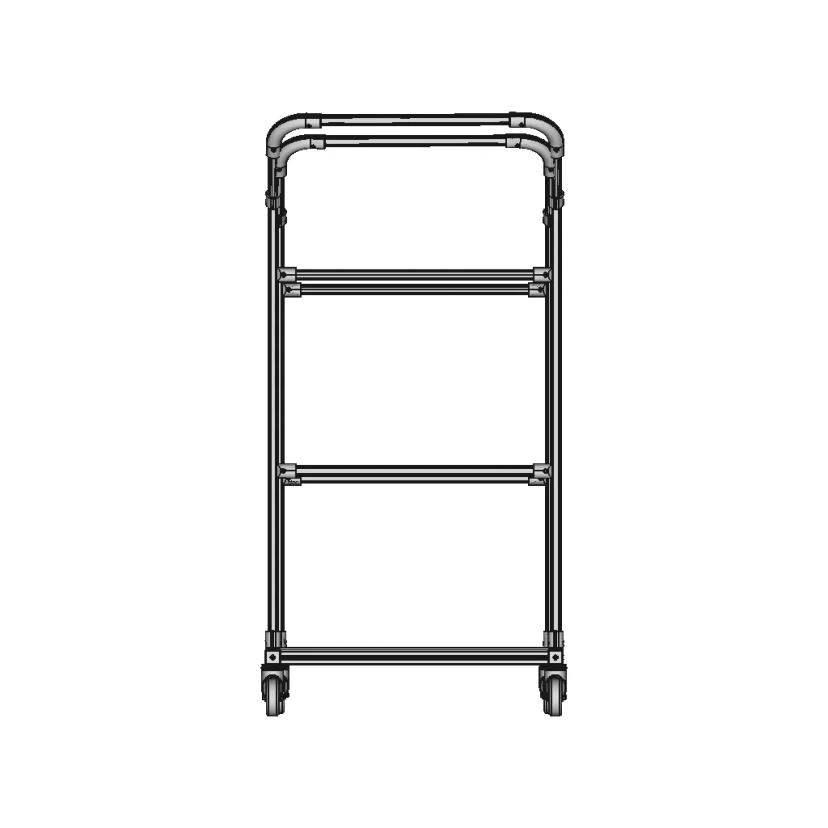 Industrial Trolley / Chariot Industriel | 3D Engineering Design File