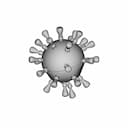 Corona Virus Simulation | High-Quality CAD Model_60_30_degree_snapshot