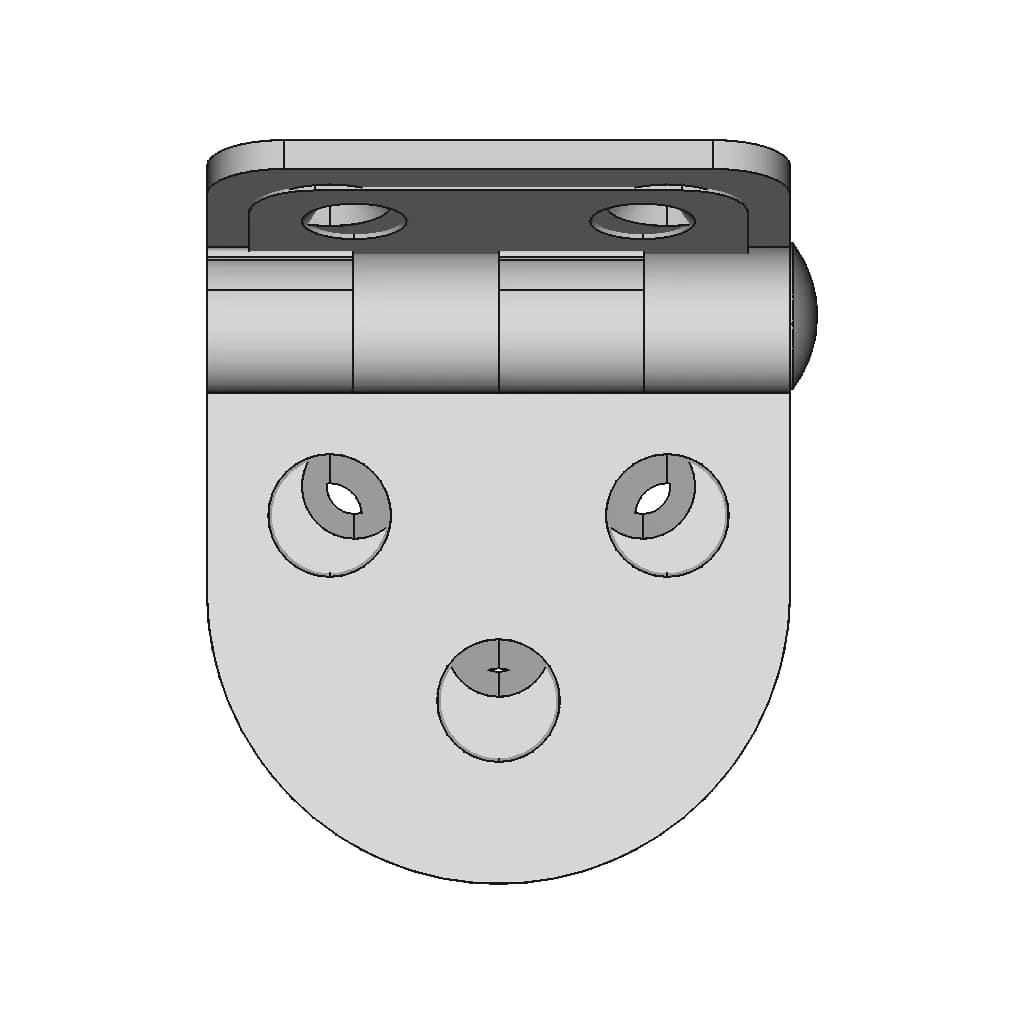 Folding Strecher | High-Quality CAD Model_270_0_degree_snapshot