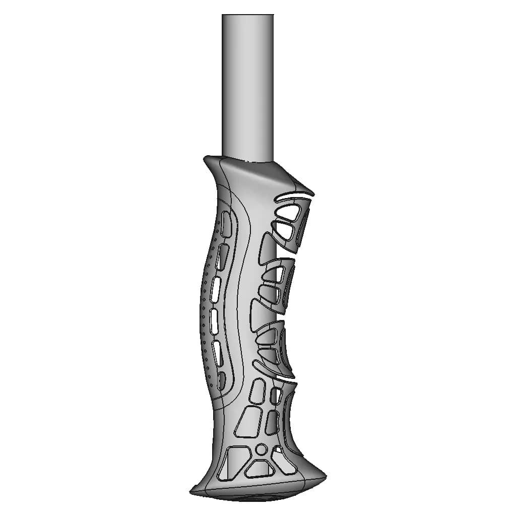 Ski Pole Grip - Downloadable CAD Representation_270_0_degree_snapshot