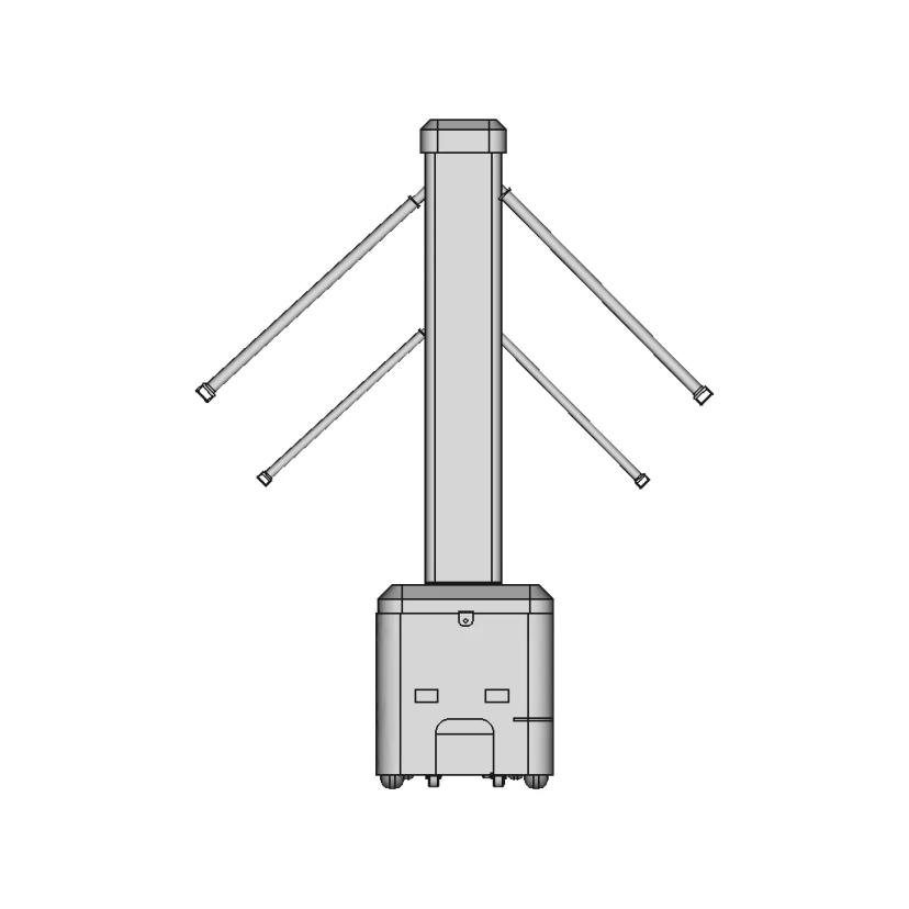 Automated Guide Vehicle To Kill Covid-19 | High-Quality CAD Model