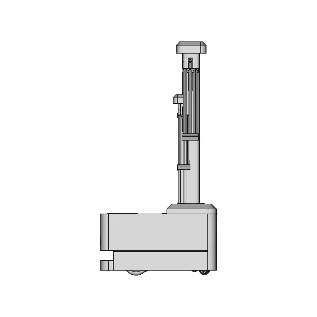 Automated Guide Vehicle To Kill Covid-19 | High-Quality CAD Model_0_270_degree_snapshot