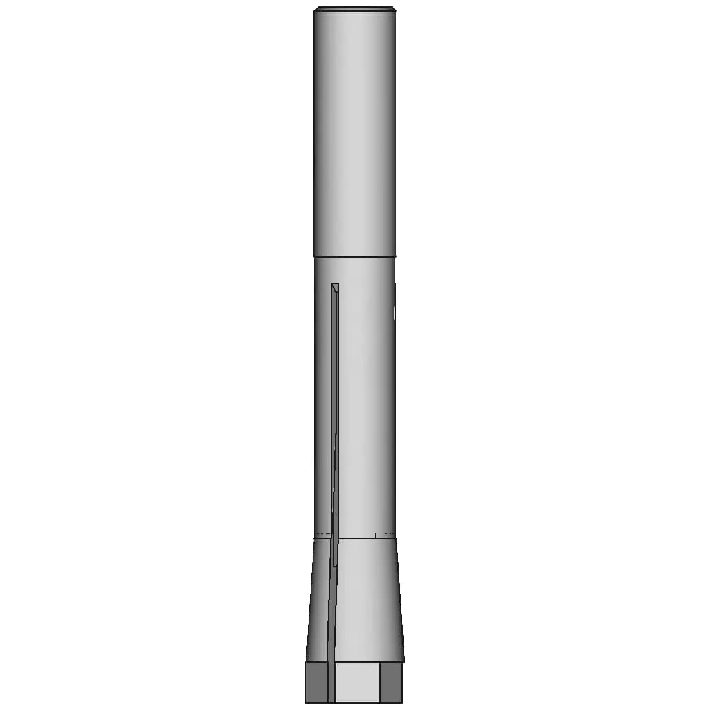 Dwx-42W Collet - Downloadable CAD Representation_270_0_degree_snapshot