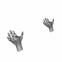 Human Hand Main Humaine | 3D Engineering Design File_60_30_degree_snapshot