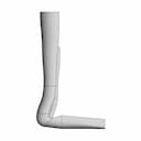 Ankle Foot Orthosis (Afo) - Downloadable CAD Representation_0_0_degree_snapshot