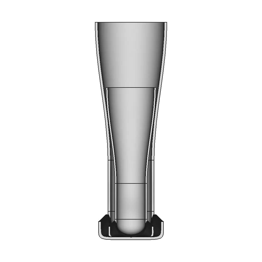 Ankle Foot Orthosis (Afo) - Downloadable CAD Representation_0_90_degree_snapshot