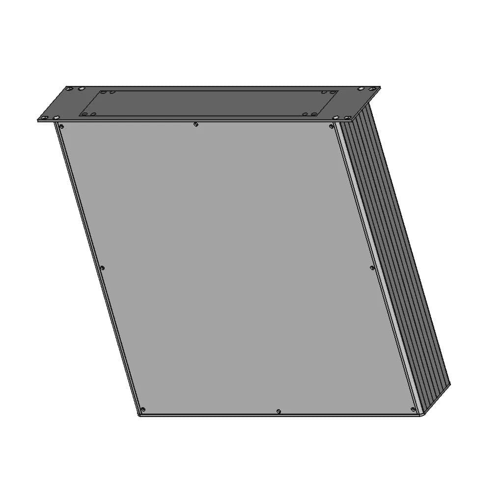 Rm-120 19"Rack Enclosures - Downloadable CAD Representation_60_30_degree_snapshot