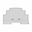 Rt-202 Din Rail Enclosure - Downloadable CAD Representation_0_0_degree_snapshot