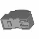 Rt-202 Din Rail Enclosure - Downloadable CAD Representation_60_30_degree_snapshot