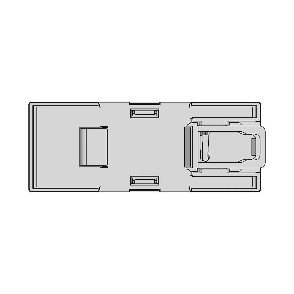 Rt-202 Din Rail Enclosure - Downloadable CAD Representation_90_0_degree_snapshot