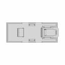 Rt-202 Din Rail Enclosure - Downloadable CAD Representation_90_0_degree_snapshot