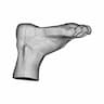 Scanned Foot - Downloadable CAD Representation_270_0_degree_snapshot