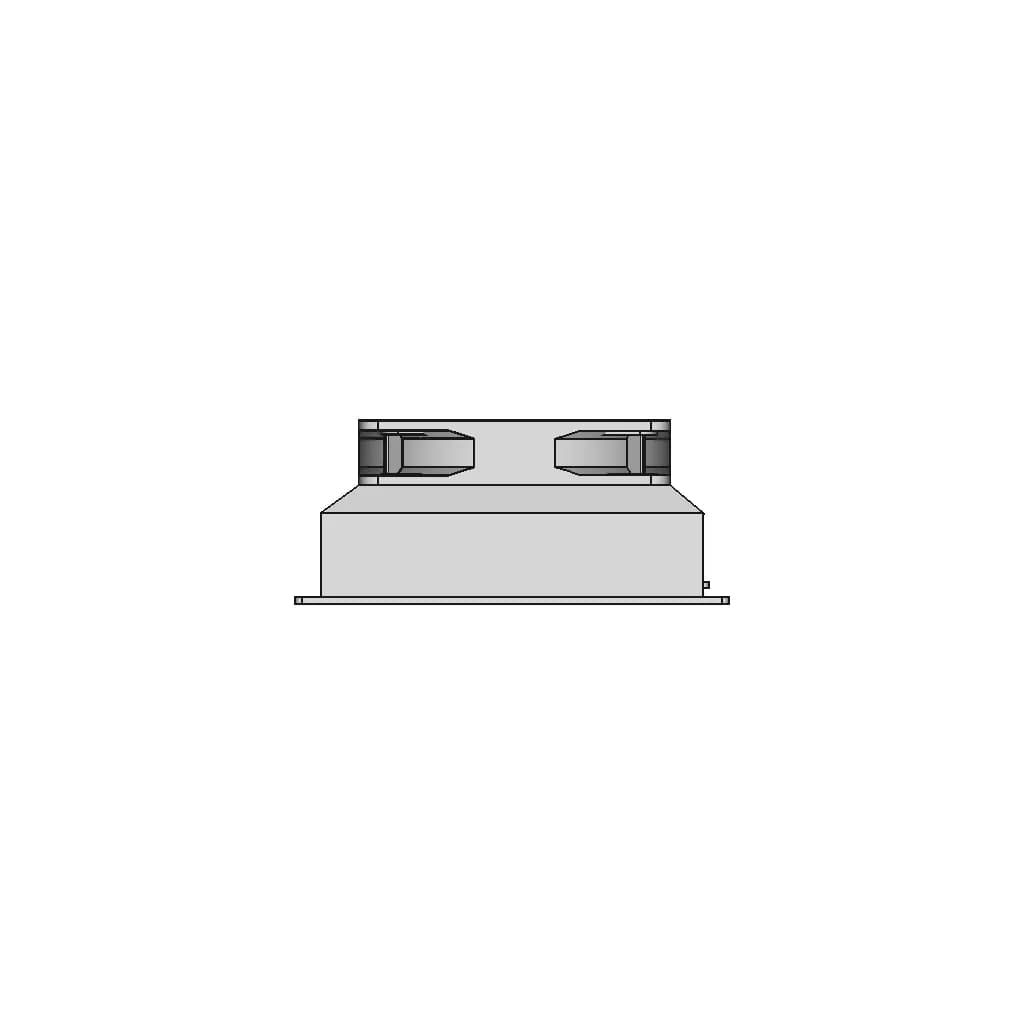 Hepa Filter Bracket For Fp 25 015 And 2 Fans 120Mm - Standard Mechanical Component_0_90_degree_snapshot