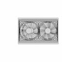 Hepa Filter Bracket For Fp 25 015 And 2 Fans 120Mm - Standard Mechanical Component_270_0_degree_snapshot