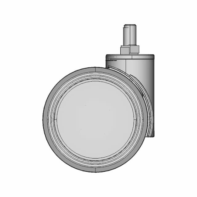 Swivel Wheel For Hospital Bed | 3D Engineering Design File