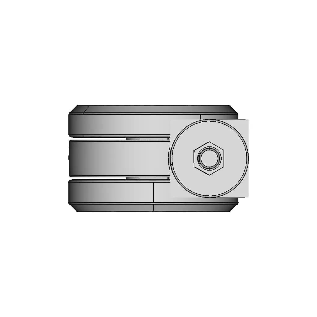 Swivel Wheel For Hospital Bed | 3D Engineering Design File_270_0_degree_snapshot