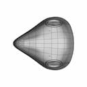 3M Quick Latch Mask Shell | High-Quality CAD Model_0_0_degree_snapshot