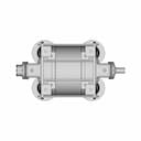 V Belt Vacuum Pump | High-Quality CAD Model_90_0_degree_snapshot