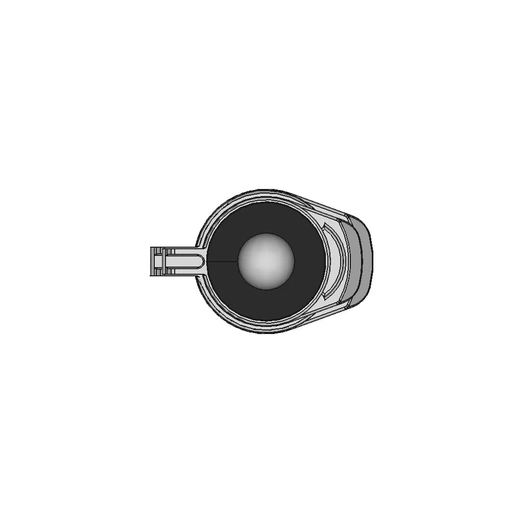 1.5Ml Microfuge Tube - Downloadable CAD Representation_90_0_degree_snapshot