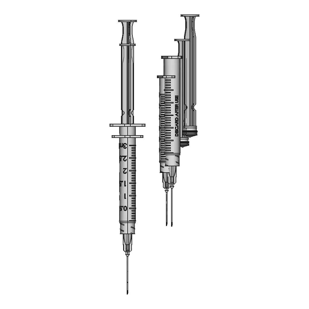 Syringe | 3Ml | 3D Engineering Design File_0_0_degree_snapshot
