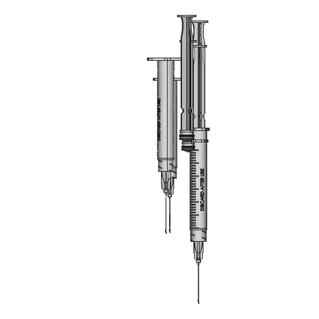 Syringe | 3Ml | 3D Engineering Design File_0_90_degree_snapshot