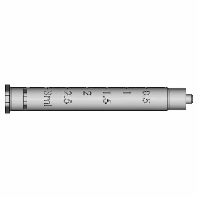 Syringe-3Cc (3Ml) - Downloadable CAD Representation