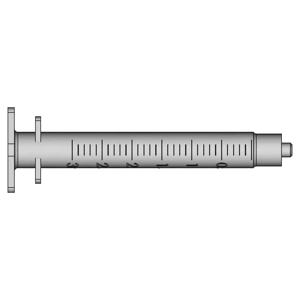 Syringe-3Cc (3Ml) - Downloadable CAD Representation_270_0_degree_snapshot