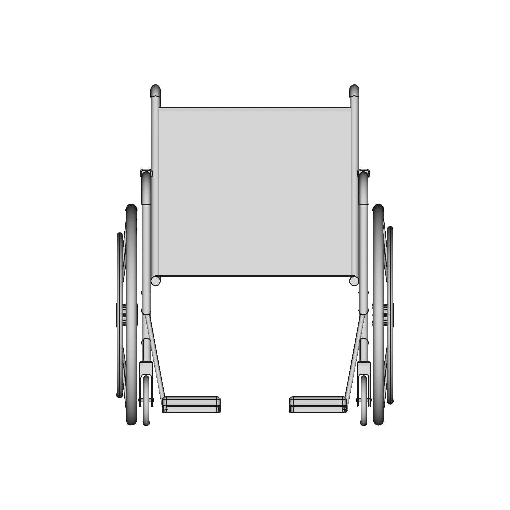 Chair For Moving Patients | 3D Engineering Design File_90_0_degree_snapshot