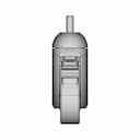 Hospital Bed Wheel | High-Quality CAD Model_0_270_degree_snapshot
