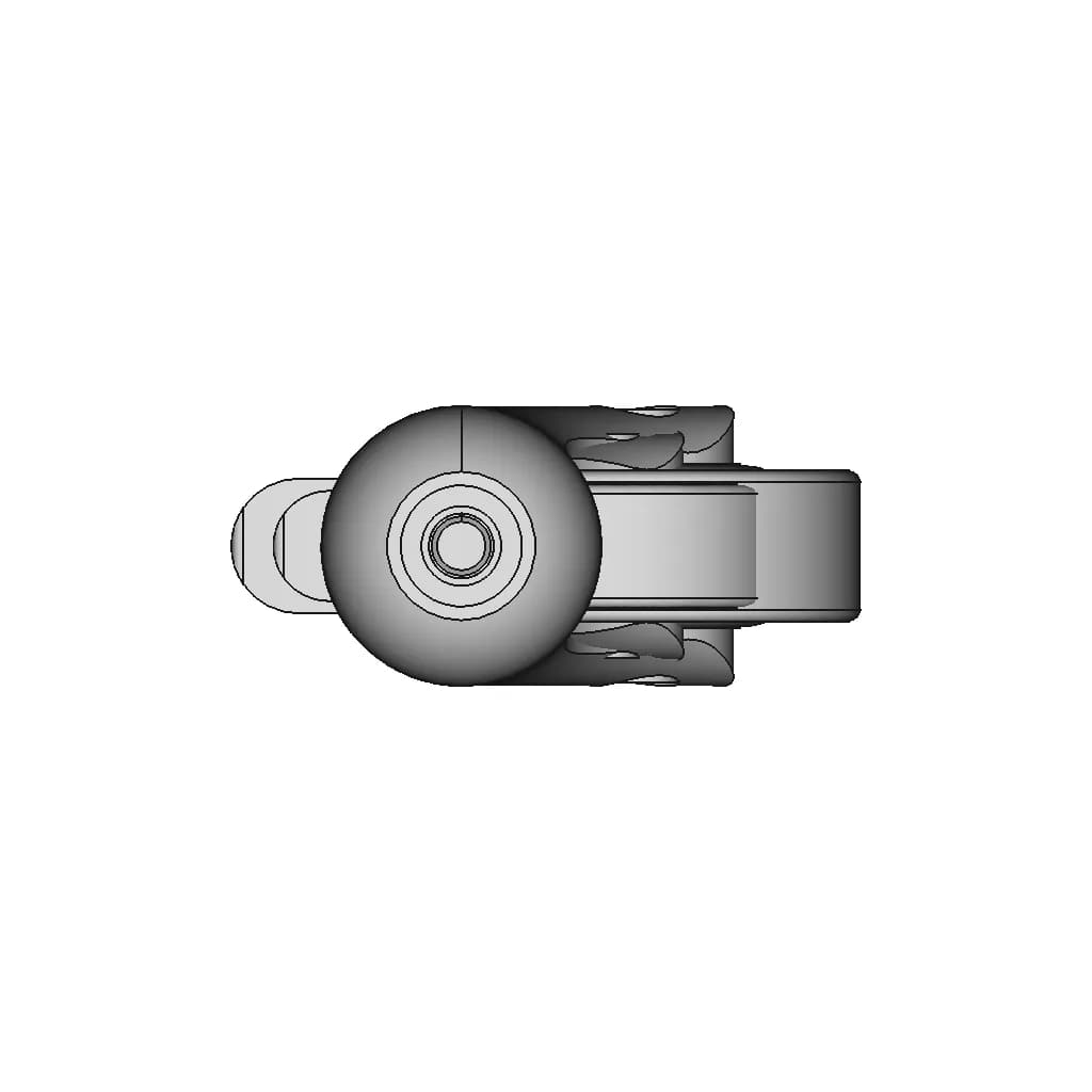 Hospital Bed Wheel | High-Quality CAD Model_270_0_degree_snapshot