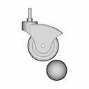 Hospital Bed Wheel | High-Quality CAD Model_0_0_degree_snapshot