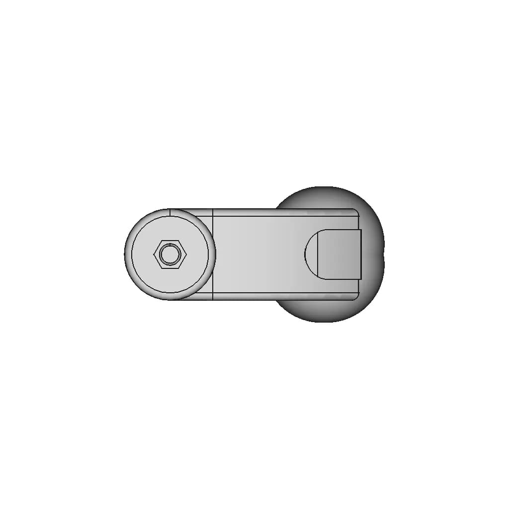 Hospital Bed Wheel | High-Quality CAD Model_270_0_degree_snapshot