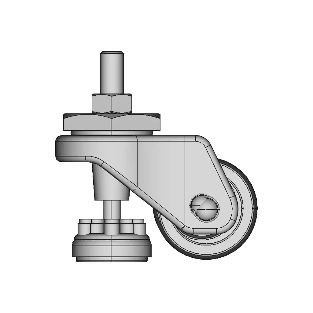 Combined Support For Medical Equipment | 3D Engineering Design File_0_0_degree_snapshot